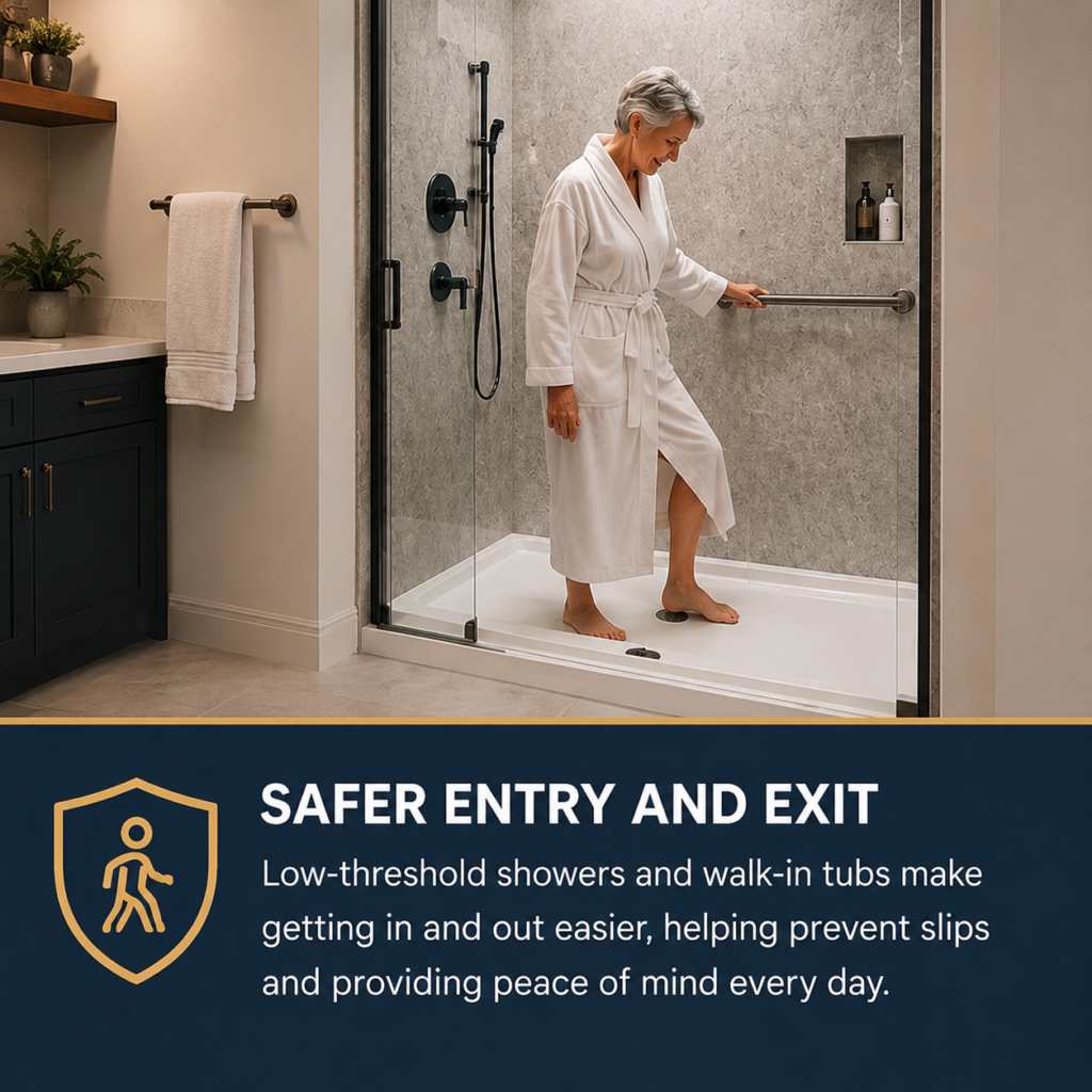 TubSafe Bathroom Remodeling Safer Entry and Exit