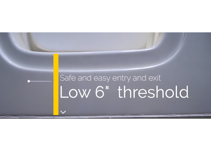 TubSafe - Low Step-In Entry